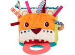 Cubo Attività Lilliputiens Jack - Morbido Cubo Per Bambini Con Anello Per La Dentizione E Tema Della Giungla