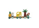 Janod Tropik - Figure In Legno Del Treno Tropical Express - Giocattolo Educativo