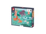 Puzzle Janod - Stagioni Animali Wwf - 36 Pezzi In Cartone
