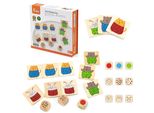 Viga Puzzle In Legno Gioco Di Abbinamento Rapido 27 Pezzi.