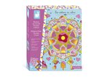 Janod Set Creativo Mandala Arcobaleno Da Colorare Per Bambini Crafting