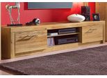 Lowboard Vogl MÖBelfabrik "Toronto", Braun (Wildeiche Teilmassiv), B:200Cm H:40Cm T:42Cm, Sideboards, Lowboard