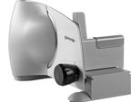 GORENJE Allesschneider R 607 A, silber, B:33cm H:23,3cm T:23cm, Allesschneider, hochwertige Solingen-Edelstahlmesser