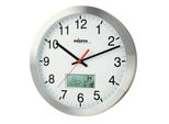 Peweta 51.161.315 Orologio Da Parete Radiocomandato Argento 30,0 Cm Alluminio, Opaco