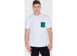 Visent T-Shirt Uomo A Maniche Corte Laolin V002 Bianco Xxl