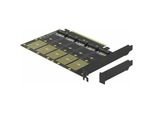 Delock Scheda Pci Express X16 A 5 X M.2 Interna Chiave B / Sata - Speicher-Controller - M.2 - Scheda M.2 A Basso Profilo - 6 Gbi