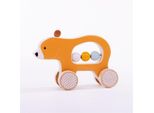 Bigjigs Toys Orsacchiotto Su Ruote
