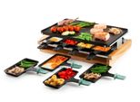 Macchina Per Raclette Per 8 Persone 1200W + Grill Domo Do9246G