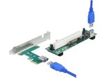 Delock Riser Karte Pci Express X1 Zu 1 X Pci 32 Bit Slot