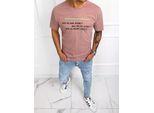 Dstreet T-Shirt Uomo Stampata Darvan Rosa M