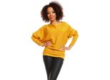 Peekaboo Maglione A Pipistrello Oversize Da Donna Isaszeg Miele Universale