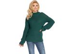 Peekaboo Maglione Dolcevita Basso Da Donna Albertirsa Verde Scuro Universale