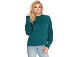 Peekaboo Maglione Da Donna In Cotone Con Dolcevita A Basso Contenuto Di Panna Patak Verde Scuro Universale