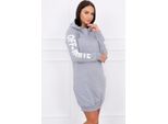 Kesi Felpa Donna Abito Dulces Grigio Melange Universale