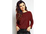 Infinite You Maglione Classico Da Donna Lirat M079 Bordo L/Xl