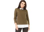 Awama Camicetta Da Donna Ygraine A208 Kaki S/M