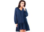 Infinite You Mini Abito Donna Anase M146 Blu Scuro S/M