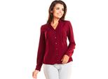 Infinite You Camicia Formale Da Donna Belades M176 Bordo S