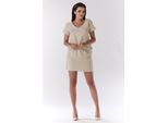 Mini Abito Awama Donna Gwendogune A178 Beige S/M