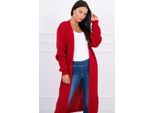 Kesi Cardigan Donna Gwywel Rosso Universale