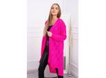 Kesi Cardigan Da Donna Howain Rosa Neon Universale