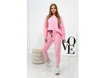 Kesi Set Donna Pelliwlwyd Rosa Chiaro Universal