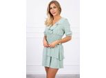 Kesi Mini Abito Donna 68298 Menta Scuro Universale