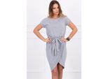 Kesi Mini Dress Donna Regular Grigio Universal