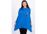 Kesi Maglietta Stampata Da Donna Ganiegau Blu Fiordaliso Universale