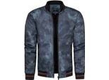 Bomber Recea Uomo Apogee Navy Melange Xl
