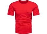 Recea T-Shirt Da Uomo A Maniche Corte Lamohad Rosso Xxl