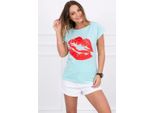 Kesi Maglietta Stampata Da Donna Into Mint Universal