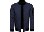 Recea Bomber Da Uomo Aglouaberis Navy Xxl