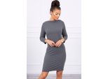 Kesi Mini Dress Donna Grande Grafite Melange Universale