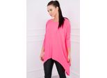 Kesi Camicetta Oversize Da Donna Demetra Rosa Neon Universale