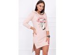 Kesi - Vestito In Felpa Essylott Da Donna Rosa Cipria Scuro Universale