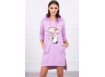 Kesi Felpa Essylott Donna Vestito Viola Universale