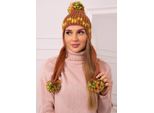 Kesi Cappellino Donna Nadia Camel Universal