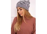Kesi Berretto Donna Natasja Grigio Universal