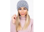 Kesi Berretto Donna Adese Viola-Grigio Universale