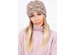 Kesi Cappello Donna Adese Marrone Chiaro Universale