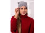 Kesi Berretto Donna Ula Grigio Universal