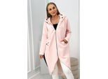Kesi Felpa Lunga Donna Zussel Rosa Melange Universal