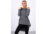 Kesi Felpa Con Cappuccio Da Donna Grafeuta Graphite Universal