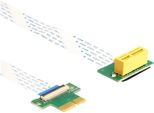 Delock Riser Karte Pci Express X1 St. Zu 1 Slot Fpc Kab.30Cm