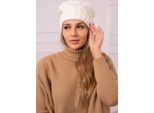 Kesi Berretto Donna Liliana Ecru Universal