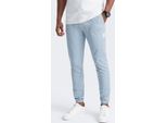 Ombre Clothing Pantaloni Da Uomo Awour Blu Chiaro Xl
