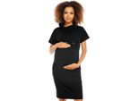 Peekaboo Abito Maternità Donna Shnas Nero L