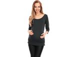 Peekaboo Top Maternità Donna Daichi Graphite S/M