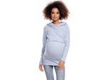 Peekaboo Maglione Maternità Donna Zrirgu Blue Light S/M